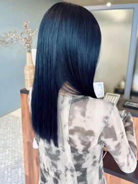 シャトン(chaton) ブルーブラック/ダークカラー/ダークブルー