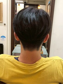 レボルトヘアー(R EVOLUT hair) MEN’S/リバースセンターパート/ニュアンスパーマ/柏駅