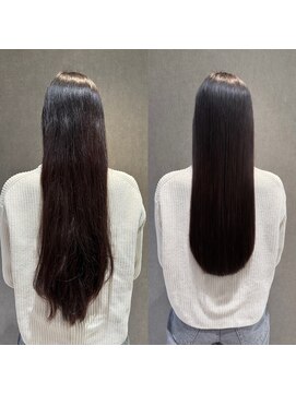 ディアーズ 徳島店(Dears) 改善３回目/手触りが変わる艶髪カラー