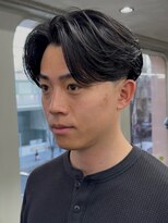 ニコトウキョウ 新宿(nico TOKYO)&nbsp;メンズセンターパート/ニュアンスパーマ/フェザーパーマ