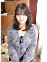 イロ ジェイアール JR奈良店(IRO) グレージュカラー×レイヤーワンカール