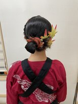 美容室こころ お祭りのヘアスタイル