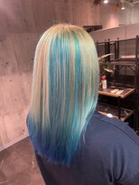 サンエンヘアー(lll_en hair) アンブレラカラー×エンドカラー