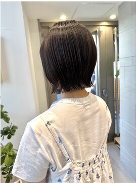 キミトヘアデザインアンドスパ(Kimito Hair design&spa) 前下がりボブ 大人ボブ 大人可愛いボブ ショートボブ