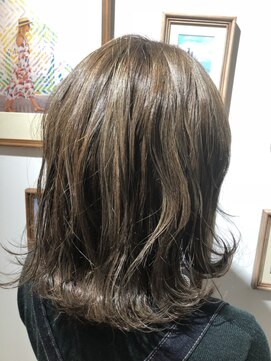 エイトタマプラ たまプラーザ店(EIGHT tamapla) 【EIGHTたまプラ】デザインカラー_切りっぱなしボブ