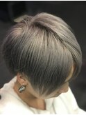 シルバーホワイト  レディースショート