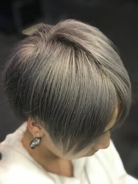 ゾーマ(ZOUMA) シルバーホワイト レディースショート