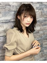 ユアーズ ヘア 恵比寿本店(youres hair) 大人可愛い☆外ハネミックスミディアムヘアー☆