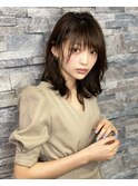 大人可愛い☆外ハネミックスミディアムヘアー☆