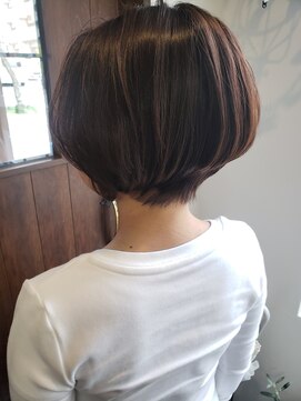 ヘア ケア ディエイチケー(HAIR CARE DHK) 大人可愛い小顔ショートボブ