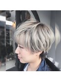 『color』グラデーションシルバー