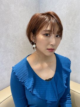 アース コアフュールボーテ 川中島店(EARTH coiffure beaute) 骨格、輪郭の悩みも解消ショート