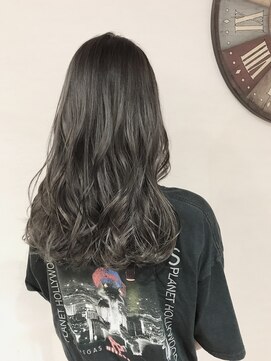 ブルー 仙台店(Blue) 《Blue》#ハイライトカラー#スモーキーアッシュ