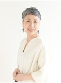 【えがお美容室】50代60代にオススメ◎似合わせグレイヘア