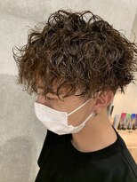 アース クロスガーデン川崎店(HAIR&MAKE EARTH)&nbsp;波巻きスパイラル☆ブラウン