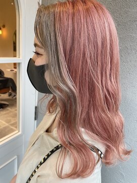 ビューティーヘア ケア 東尾道店(beauty Hair Care) ツートンカラー×インナーカラー