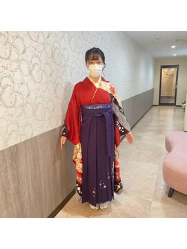 サロンドプランセス(SALON DE PRINCESSE) 袴着付け