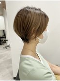 大人可愛い丸みショート