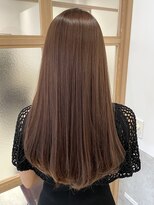 ラベスト バイ セロ 池袋メトロポリタン前(LOVEST by CERO)&nbsp;ロング/ピンクベージュ［池袋駅 髪質改善 酸性ストレート ]