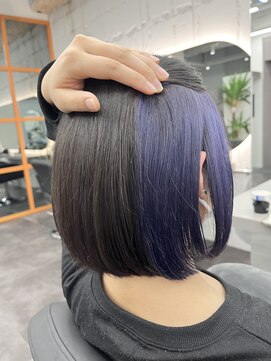 エイト 立川店(EIGHT) ☆インナーカラー×ブルーバイオレット☆