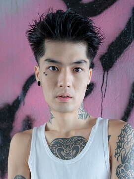 ブエナビスタ(BUENA VISTA) 刈り上げ/ワイルドアップバング/パーマ/無造作パーマ