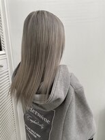 リジョイスヘア(REJOICE hair) 【REJOICEhair 】White grey beige