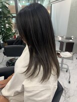 エンディアリング 東銀座(Endearing)&nbsp;斜めバング/グレージュカラー/デザインカラー/眉毛/銀座/東銀座