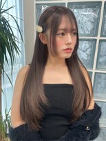 リッカ(LICCA)&nbsp;【LICCA 伊崎優李】韓国ヘア/レイヤーカット/前髪/姫カット