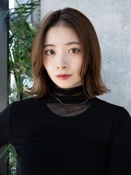 レノラ 本町(LENORA) 20代30代大人かわいいナチュラル暗髪ゆるめパーマヘア