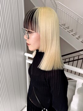 カシェ ホリエ(CACHE HORIE) ポイントカラー / 抜きっぱなしブリーチ