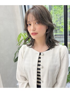 ミリ 久留米(miri..) NOBU/レイヤーカット/オリーブグレージュ/久留米