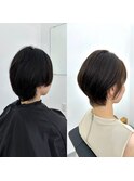 髪質改善ショートボブ