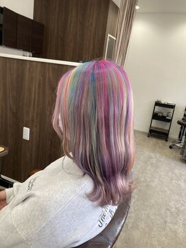 ミミックヘアー(MiMic hair) ユニコーンカラー