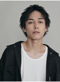 波巻きツイストスパイラルパーマツーブロックメンズマッシュ渋谷