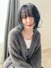 【立野指名限定】デザインカット+透明感春カラー+TR 11000円！☆