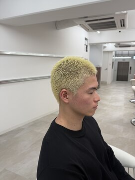 キコエル 三軒茶屋(kikoeru) メンズブロンド坊主へア