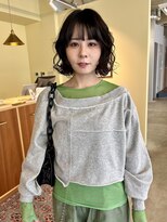 ロジェ(loje)&nbsp;パーマヘア/ボブパーマ/似合わせカット/ウェーブヘア