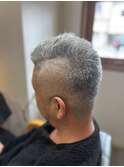 40代　50代　イケてるメンズモヒカンスタイル