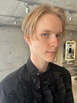 スクリーンギンザメゾン 銀座(SCREEN GINZA MAISON.)&nbsp;MEN’S HAIR/ブルーブラック/フェザーパーマ/銀座