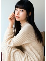 ケア 神戸(CARE)&nbsp;抜け感ナチュラルロングストレート