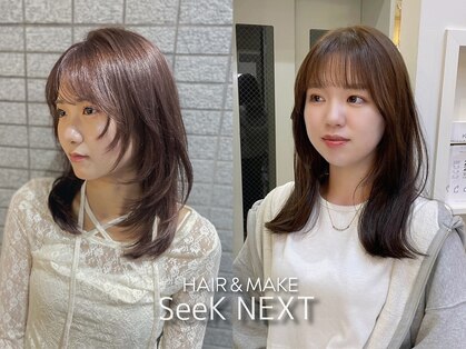 ヘアアンドメイク シークネクスト(HAIR&MAKE SeeK NEXT)の写真