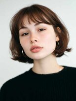 シェル 立川(shell)&nbsp;くびレイヤーエモージュグレージュカラーくびれショート【立川】