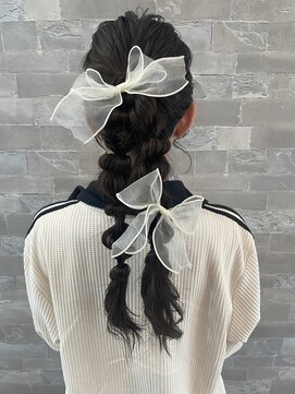 ルビアン ビューティーデザイン(je reviens BEAUTY DESIGN) 編みおろしアレンジ