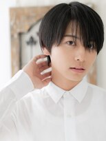 モッズヘア メン 仙台愛子駅前店(mod's hair men)&nbsp;学生ナチュラルブラックメンズショートa仙台愛子