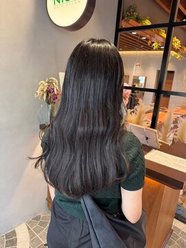 ニコ(NICO) 暗めカラー くすみブラウン