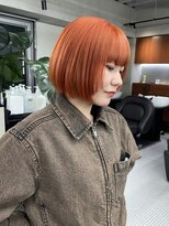 ニコ トウキョウ 渋谷(nico TOKYO)&nbsp;ダブルカラーチェリーレッドピンクブラウン韓国レイヤーロング