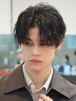 レタッチ バイ フィフス 銀座(RETOUCH by fifth)&nbsp;銀座シャドウパーマルーズパーマ微分けセンターパート刈り上げ