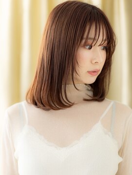 モッズヘア 越谷(mod's hair) シースルーバング姫カットレイヤー小顔ミディアムY越谷20代30代!