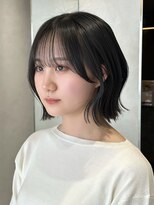 ロンドリメゾン 原宿(Lond re Maison.)&nbsp;オリーブグレー髪質改善/黒髪/小顔/くすみベージュ/原宿