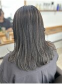 ハイライト×ダークグレージュ